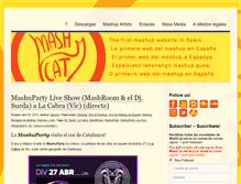 Tablet Screenshot of mashcat.net